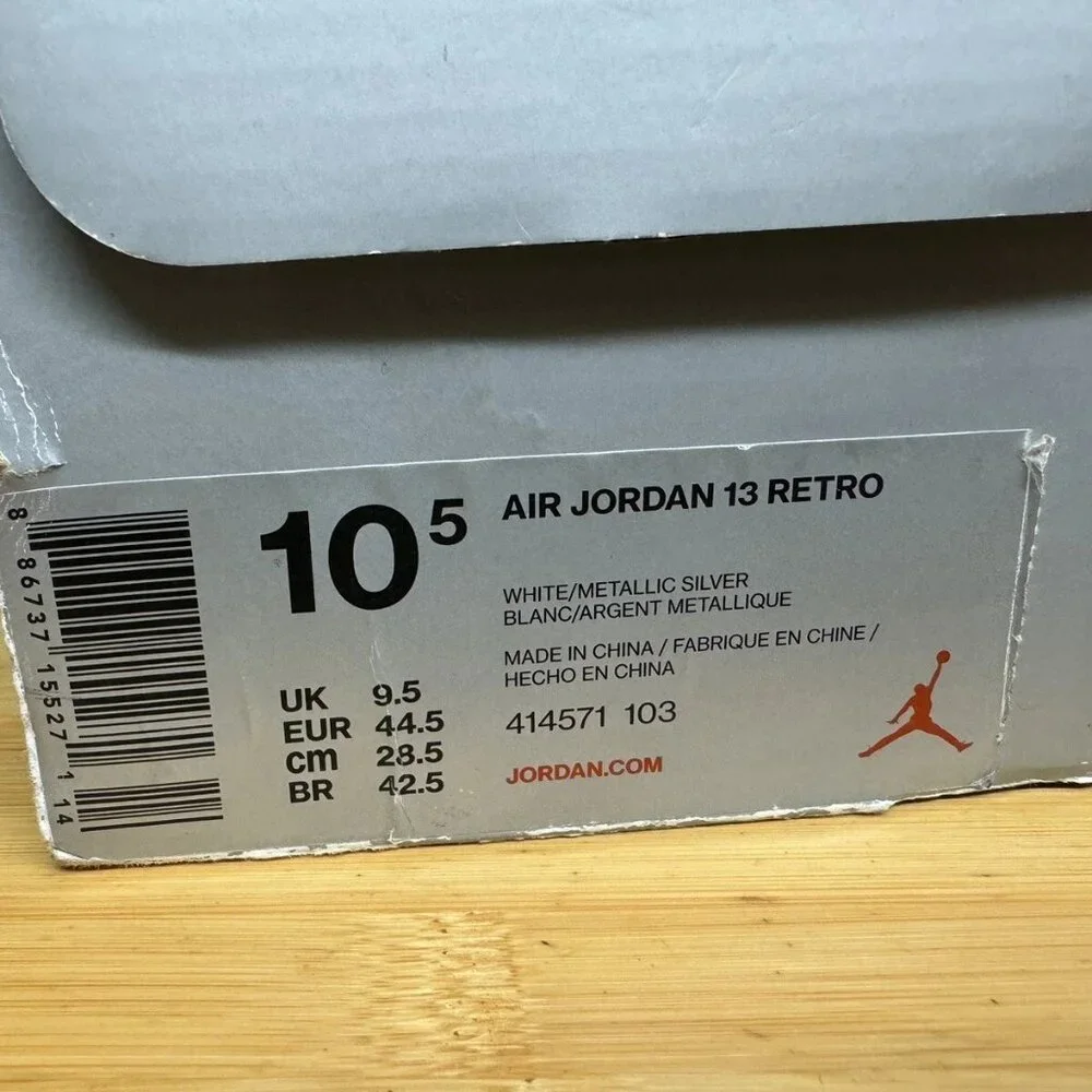 Size 10.5 - Jordan 13 Retro History of Flight 2017 414571-103‎